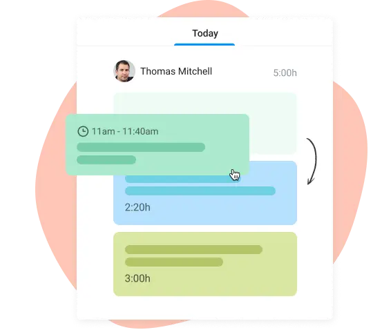 task ordering in daily task planner