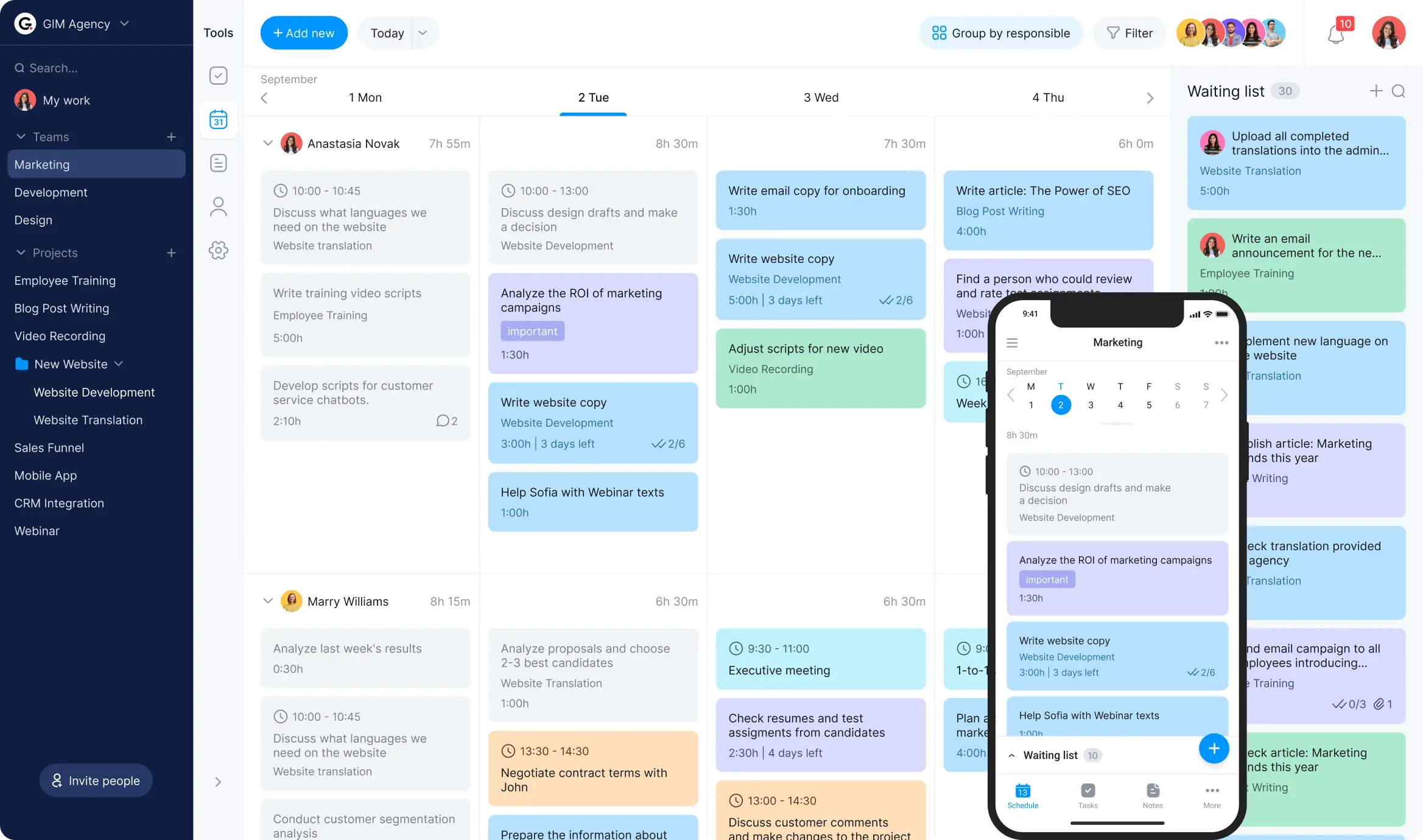 employee performance tracker