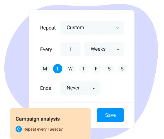 recurring task in employee performance tracker