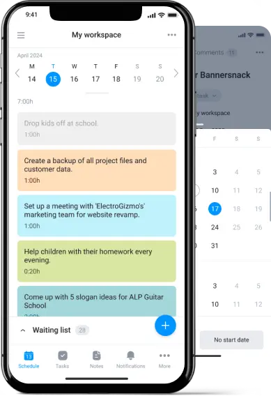 mobile app for employee productivity tracker