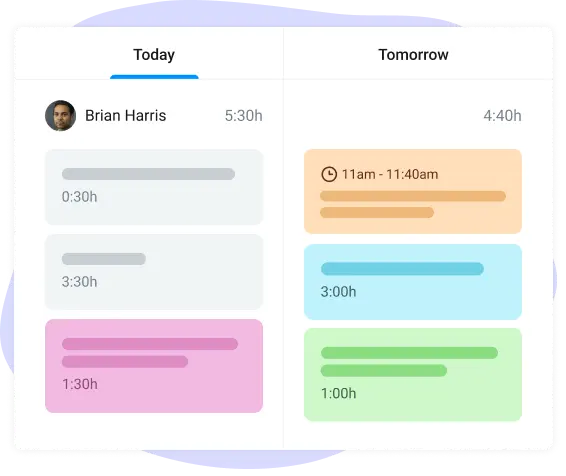 track progress in employee productivity tracker