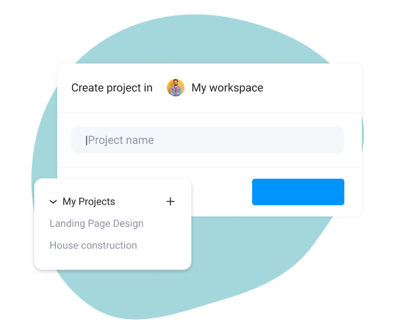 track projects in your online calendar