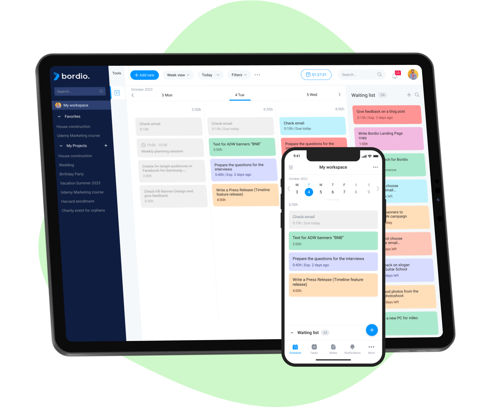 Online Calendar Planner for Teams and Individuals