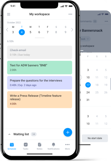online calendar planner mobile app