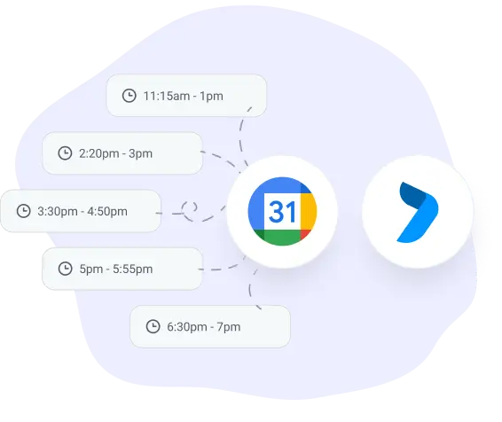 google calendar integration in online task manager