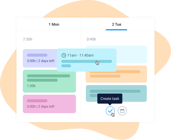 Save your time with daily schedule planner