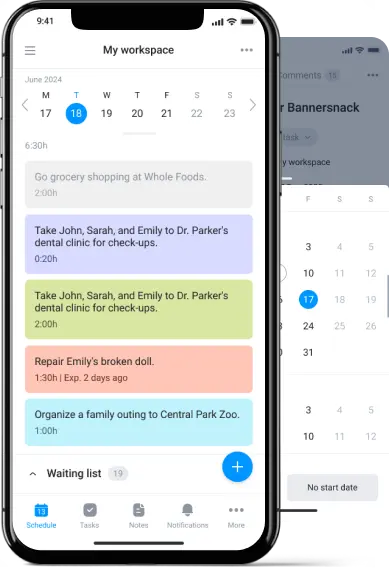 mobile app for project management task tracker