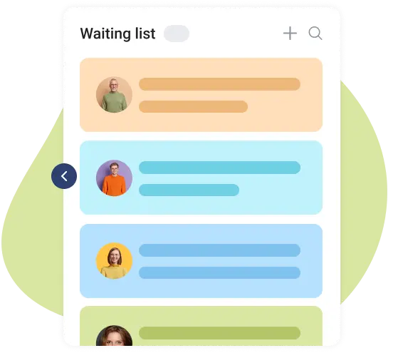 waiting list in project management task tracker