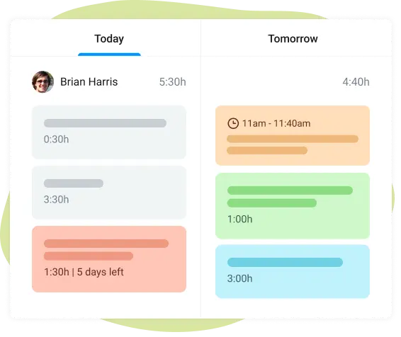 track progress in project planning app