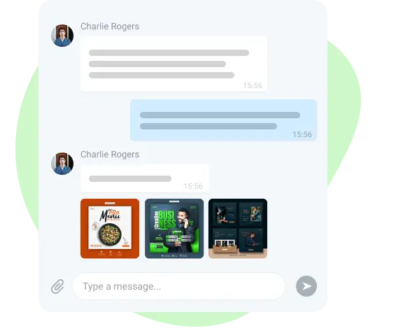 Chat directly in project planner