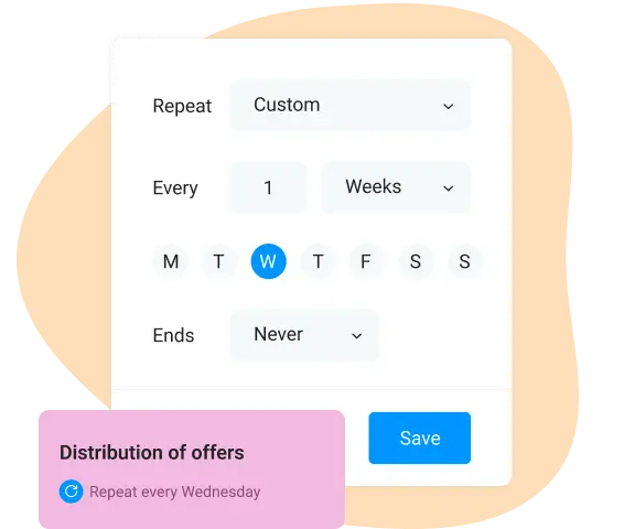 recurring taskst in project planning calendar