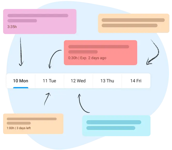 task scheduling in project planning calendar