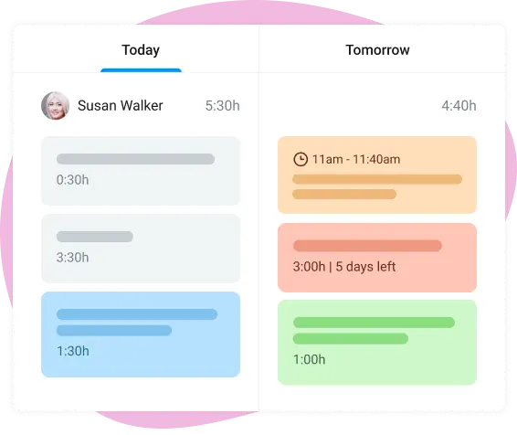 track progress in project planning calendar