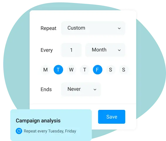 recurring tasks in project task planner