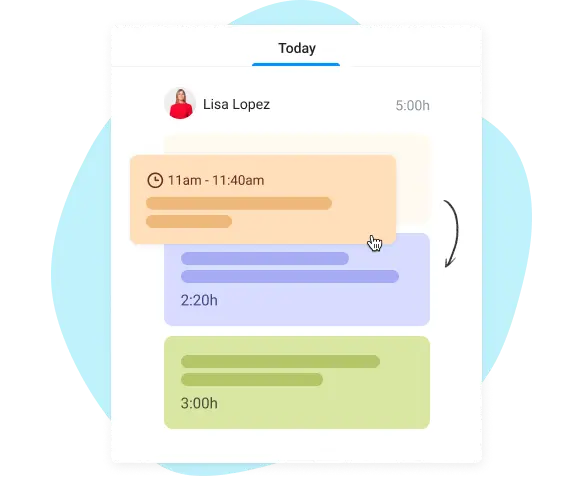 task ordering in project tracking board