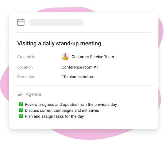 Better meetings with the schedule creator