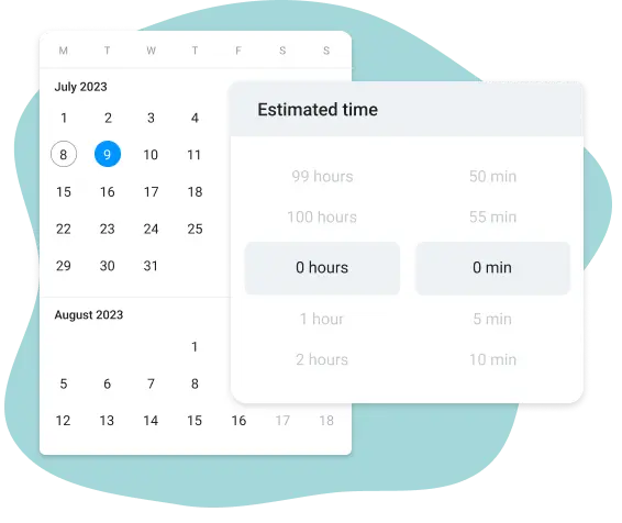 Plan your days in the schedule maker