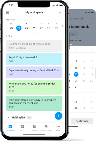 mobile app for task board