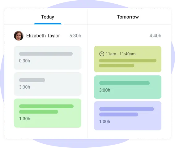 track progress in task board