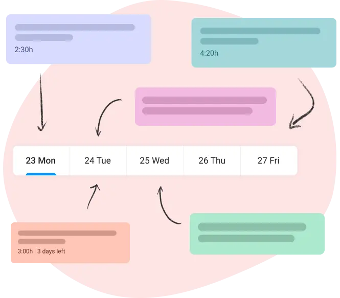 task scheduling in team productivity tracker