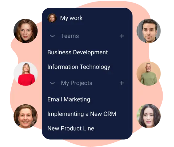 create projects in team project tracker