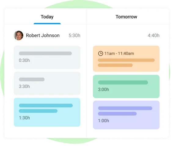 track progress in team project tracker