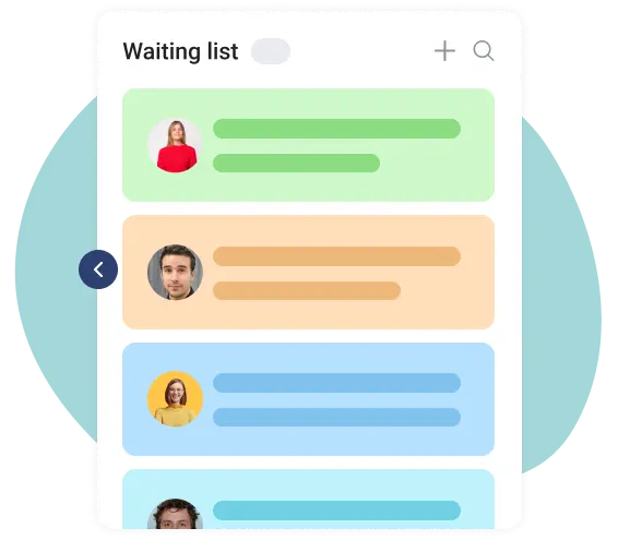 waiting list in team task list