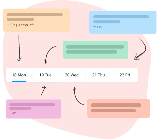 task scheduling in team task planner