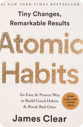 Atomic Habits by James Clear book cover