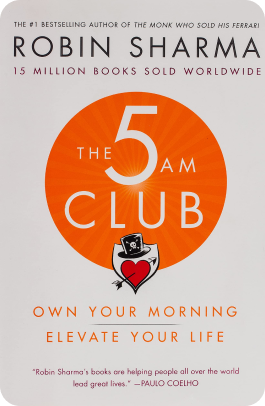 The 5AM Club by Robin Sharma book cover