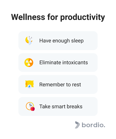 How to stay productive