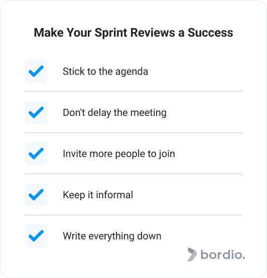 Make Your Sprint Reviews a Success