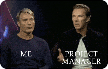 Me and Project Manager