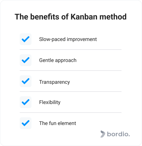 The benefits of Kanban method 