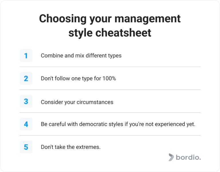 Management Styles To Adapt And To Avoid - Bordio