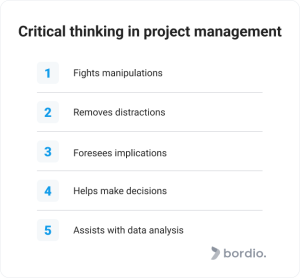 critical thinking as a project manager