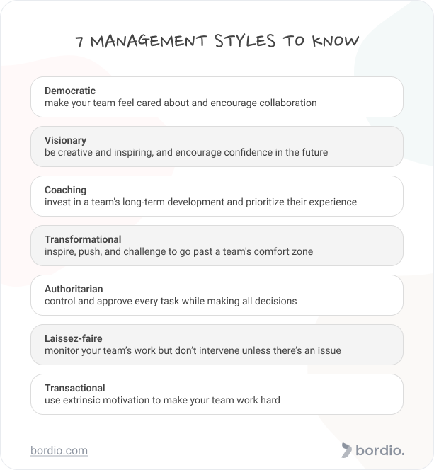 Management Styles To Adapt And To Avoid