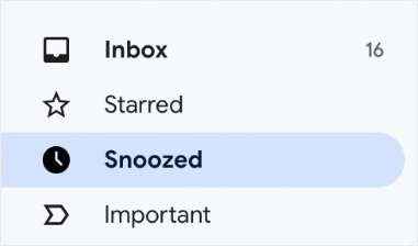 Gmail Tips And Tricks - Snoozed Folder
