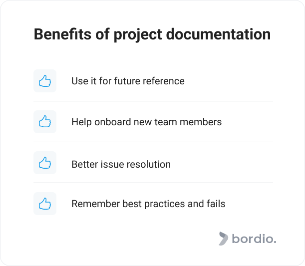 Benefits of project documentation