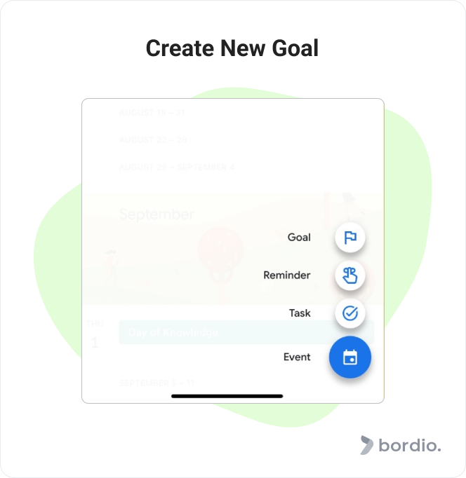 Create New Goal