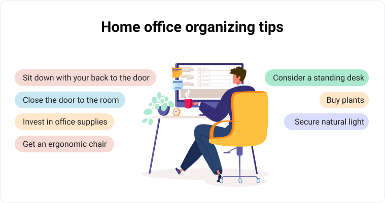 Home office organizing tips