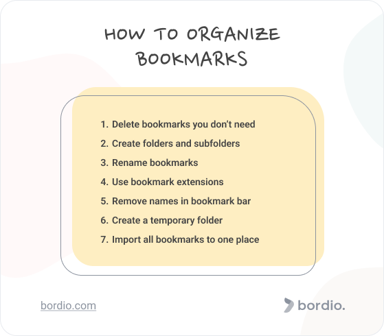 How To Organize Bookmarks Once And For All