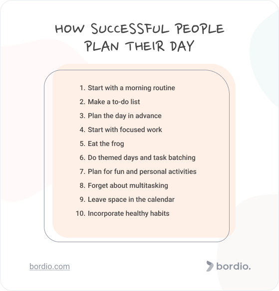 How Do Successful People Plan Their Day: Key Insight