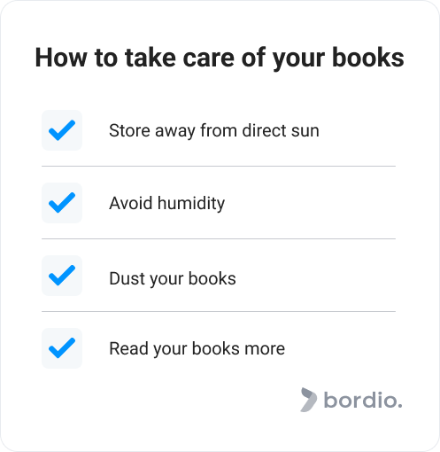 How to take care of your books