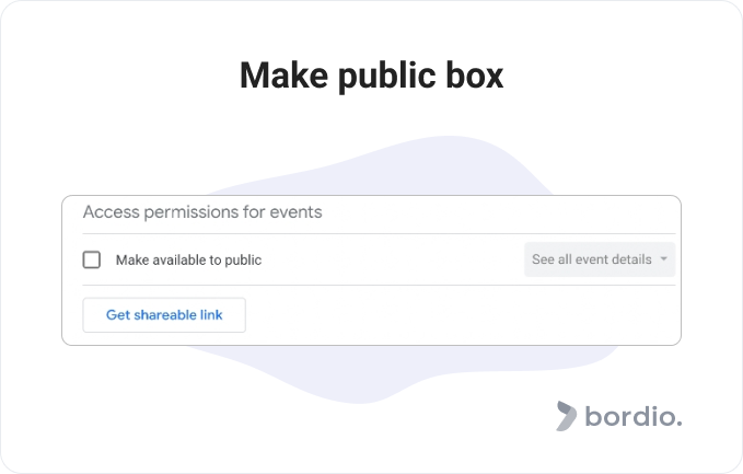 Make public box
