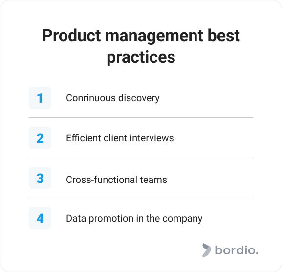 Product management best practices