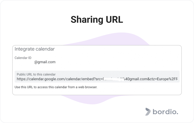 Sharing URL