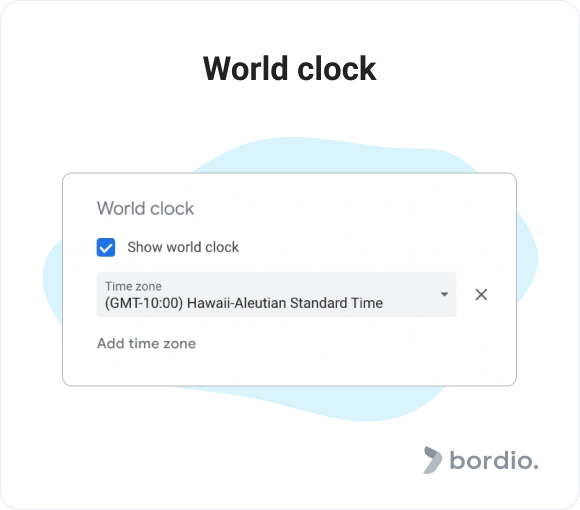 World clock