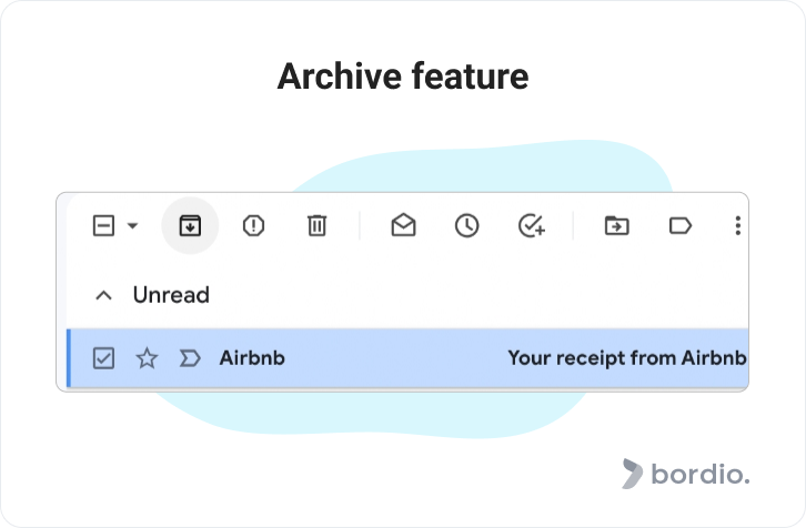 Archive feature
