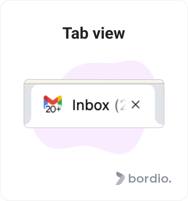 Tab view